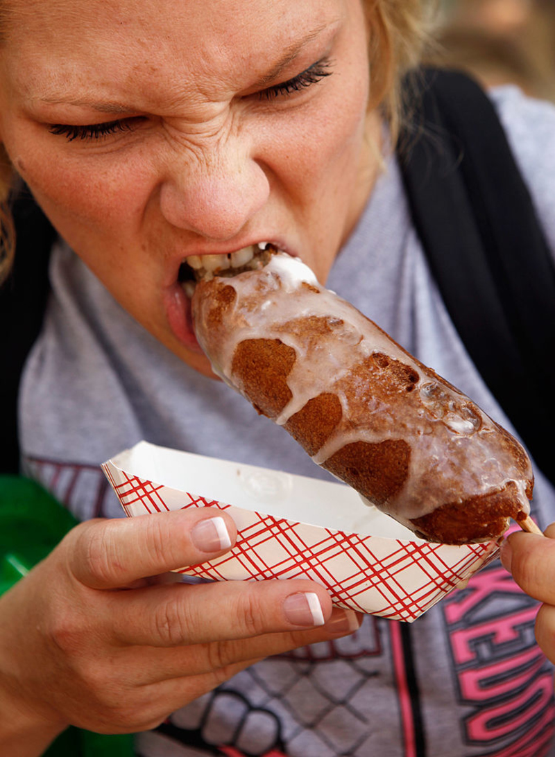 Iowa — Fried Butter | Getty Images Photo by Chip Somodevilla