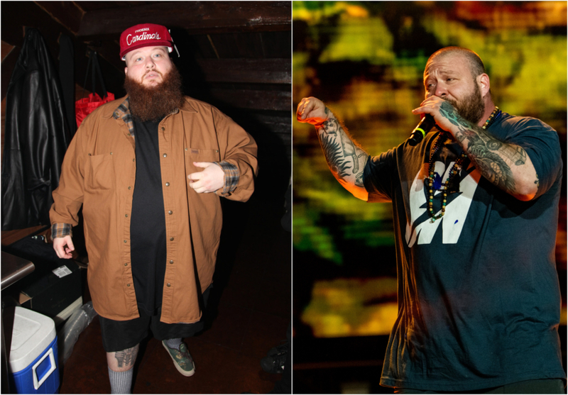 Action Bronson – 127 libras | Getty Images Photo by Johnny Nunez/WireImage & Timothy Norris/WireImage