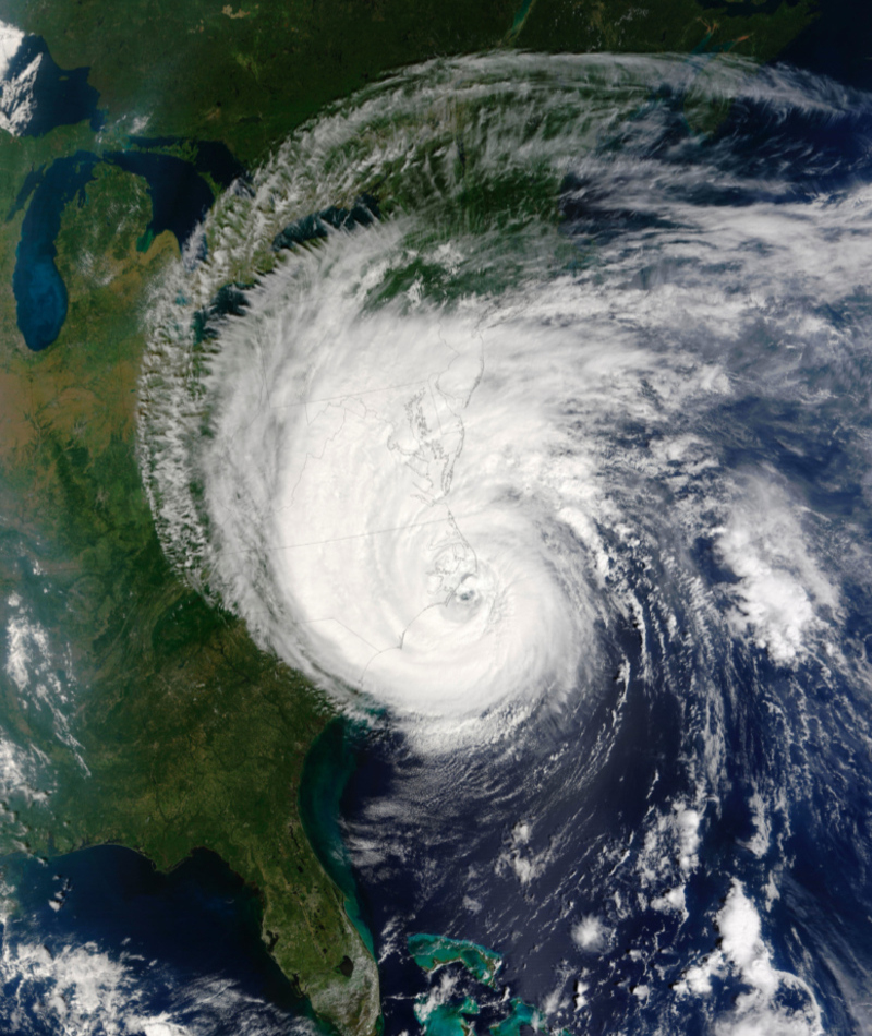La famosa escena del huracán | Alamy Stock Photo