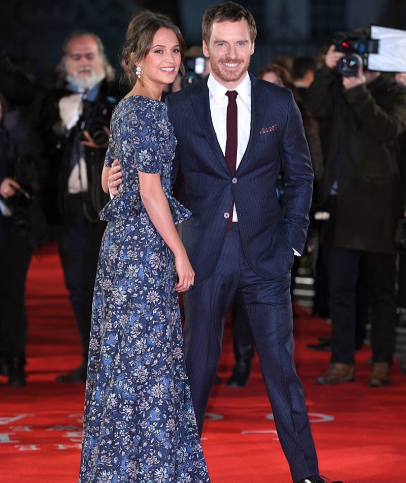 Michael Fassbender and Alicia Vikander | Getty Images/Photo by Karwai Tang/WireImage