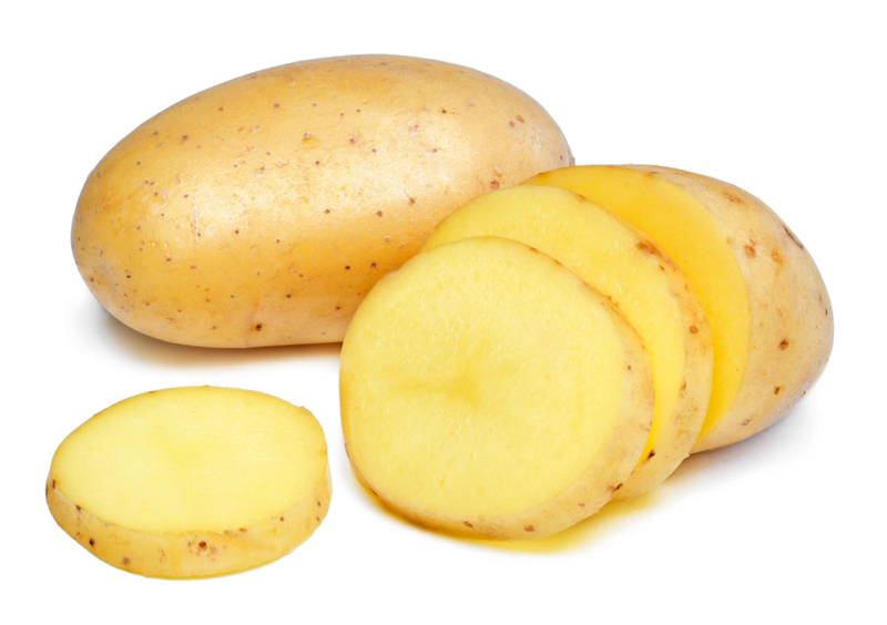 Using Raw Potatoes on Your Skin | Alamy Stock Photo