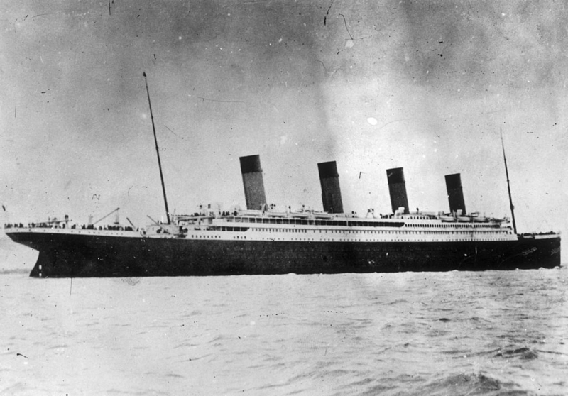 Titanic Had Four Stacks | Getty Images Photo by Hulton Archive