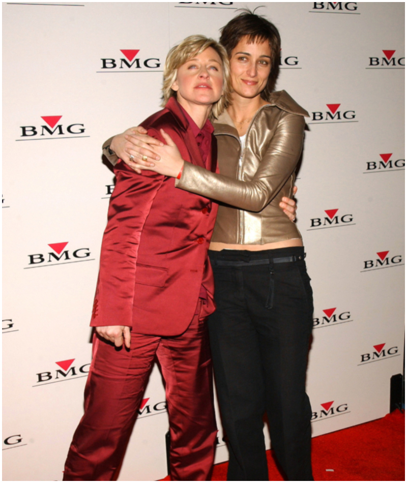 Ellen DeGeneres y Alexandra Hedison | Getty Images Photo by Jean-Paul Aussenard/WireImage