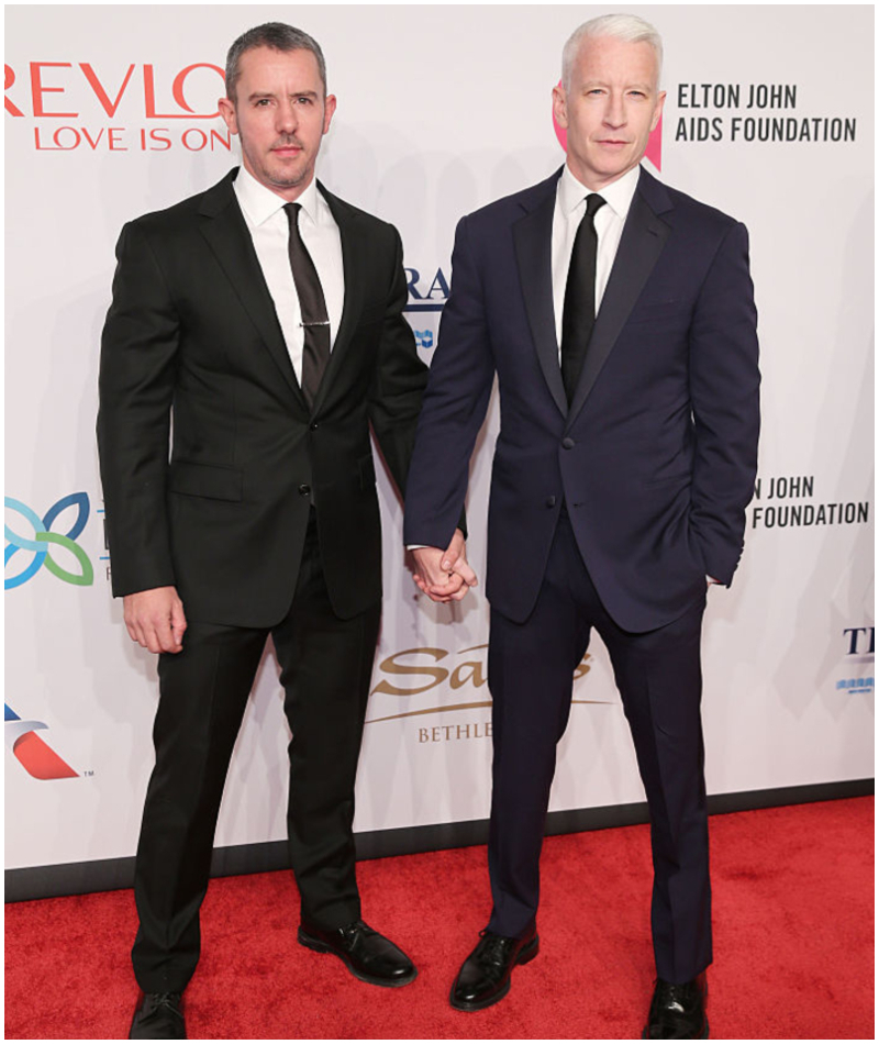 Anderson Cooper y Benjamin Maisani | Getty Images Photo by Neilson Barnard