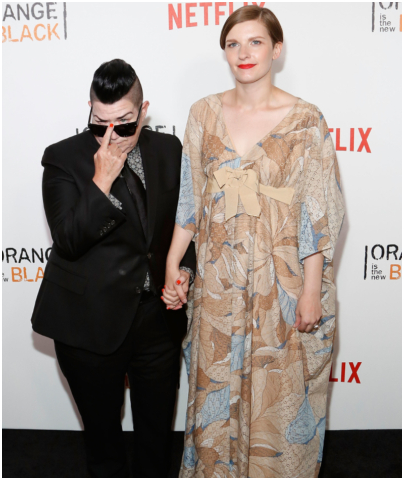 Lea DeLaria y Chelsea Fairless  | Getty Images Photo by Taylor Hill/FilmMagic