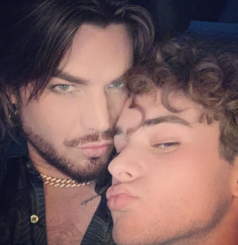 Adam Lambert y Javi Costa Polo | Instagram.com/adamlambert