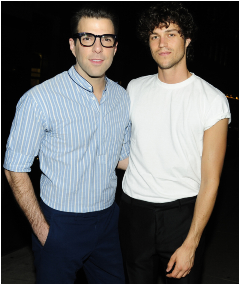 Zachary Quinto y Miles McMillan | Getty Images Photo by Paul Bruinooge/Patrick McMullan