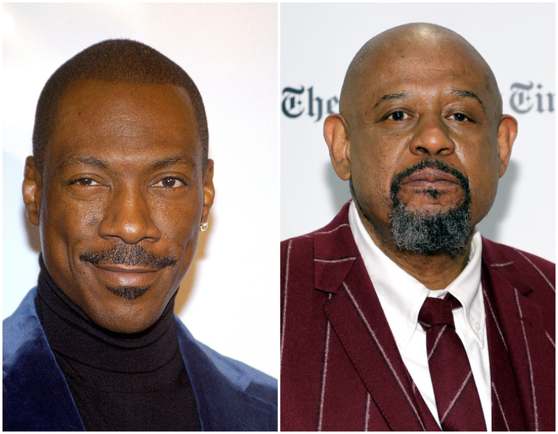 Eddie Murphy y Forest Whitaker -1961 | Shutterstock/Getty Images Photo by Dia Dipasupil
