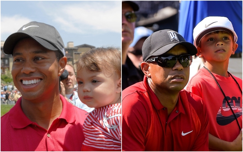 Tiger Woods Tochter: Sam Alexis Woods | Alamy Stock Photo by UPI Photo/Earl S. Cryer & Getty Images Photo by Stan Badz