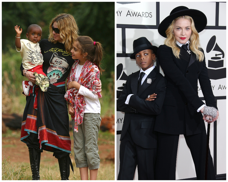 Madonnas Sohn: David Banda Mwale Ciccone Ritchie | Getty Images Photo by STRINGER/AFP & Dan MacMedan/WireImage