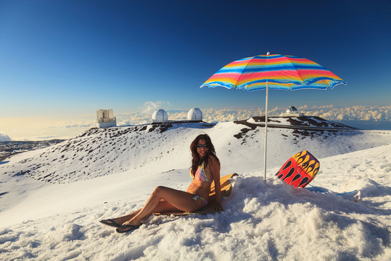 Hay nieve en Hawái | Alamy Stock Photo by Design Pics Inc/Stuart Westmorland
