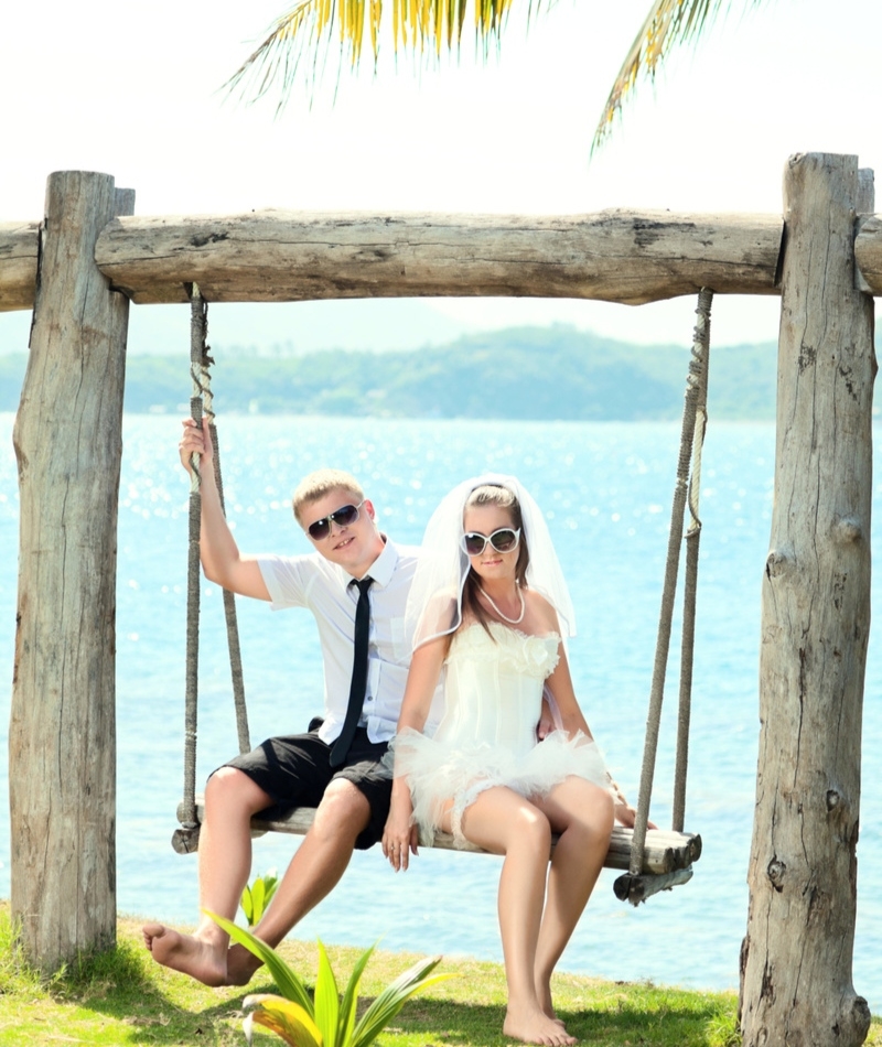 Hawái es un destino atractivo para las bodas | Alamy Stock Photo by Olga Khoroshunova