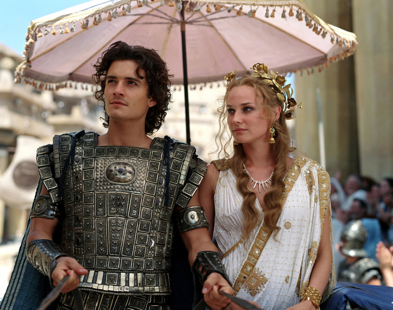 Troja: Regenschirme im antiken Troja?... Nicht wirklich | Alamy Stock Photo