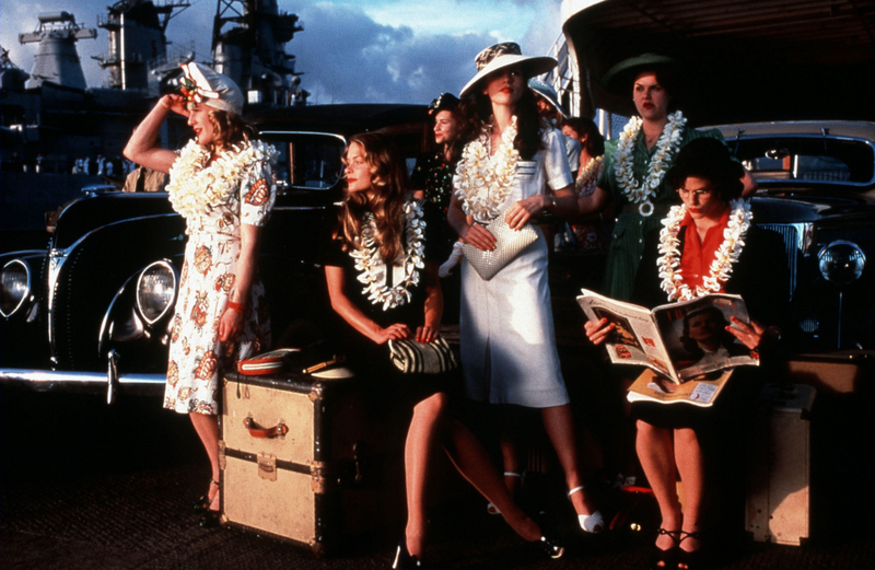 Pearl Harbor: Nackte Beine von Frauen waren in den 1940er Jahren selten zu sehen | Alamy Stock Photo