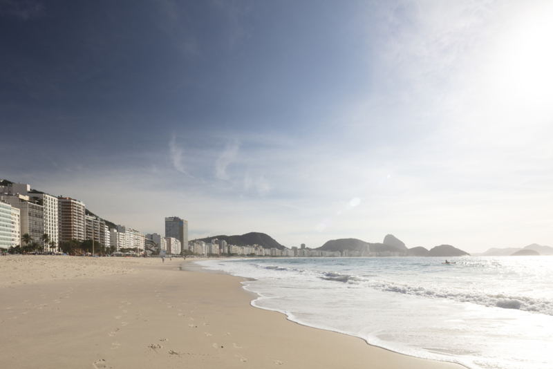 Copacabana Beach Then | Getty Images Photo by Pawel Toczynski