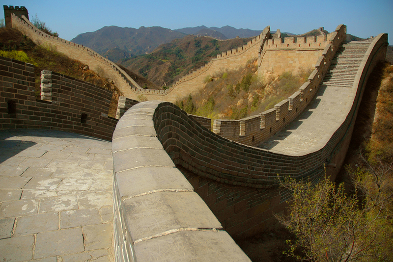 Great Wall of China Then | Shutterstock