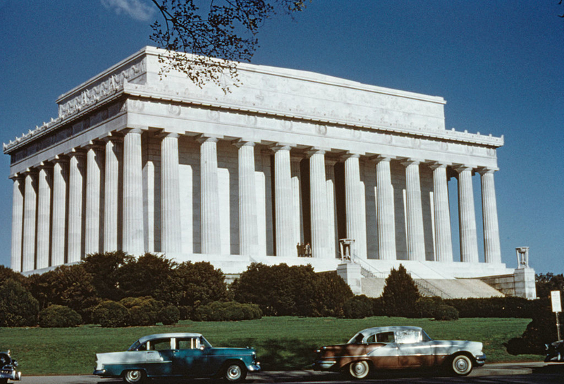 The Lincoln Memorial Then | Getty Images Photo by Archive Photos
