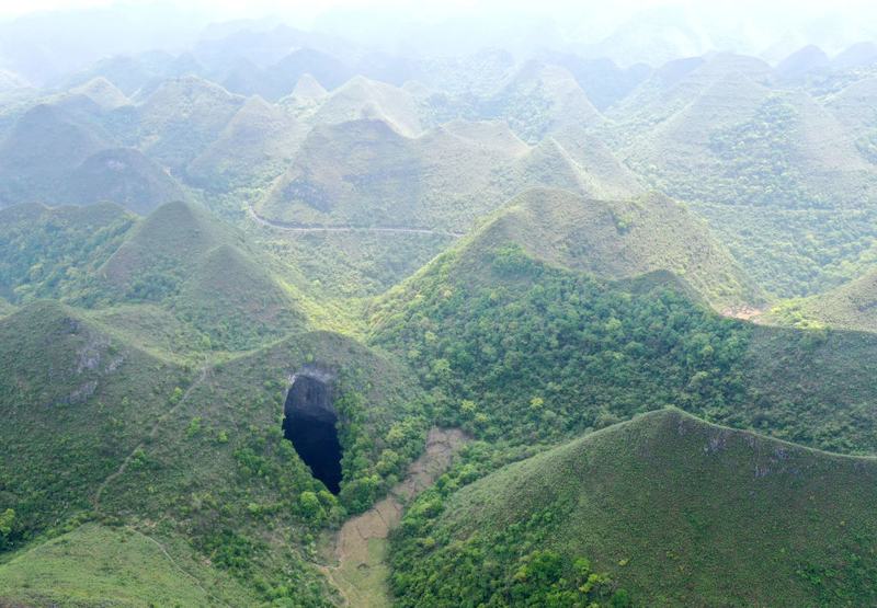 New Species? What China’s Secret Sinkhole Forest Might Hold | Getty Images Photo by Xinhua News Agency / Contributor