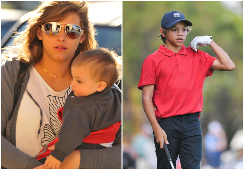 El hijo de Tiger Woods: Charlie Axel Woods | Alamy Stock Photo by Storms Media Group/Hoo-Me & Getty Images Photo by Ben Jared/PGA TOUR