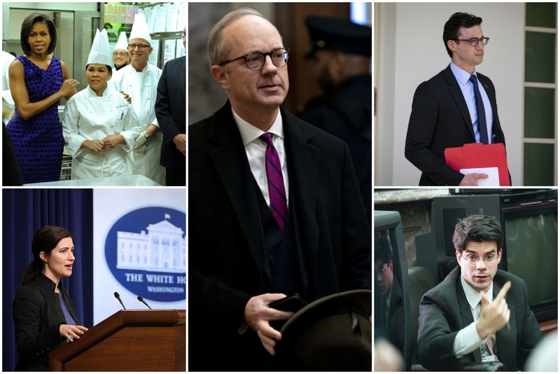 More White House Jobs and Their Yearly Salaries | Getty Images Photo by Kevin Dietsch-Pool & Paul Morigi/WireImage & Andrew Harrer/Bloomberg & Al Drago/Bloomberg & Douglas Graham