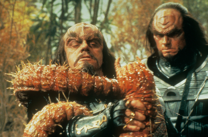 Las frentes cambiantes de los klingon | Alamy Stock Photo