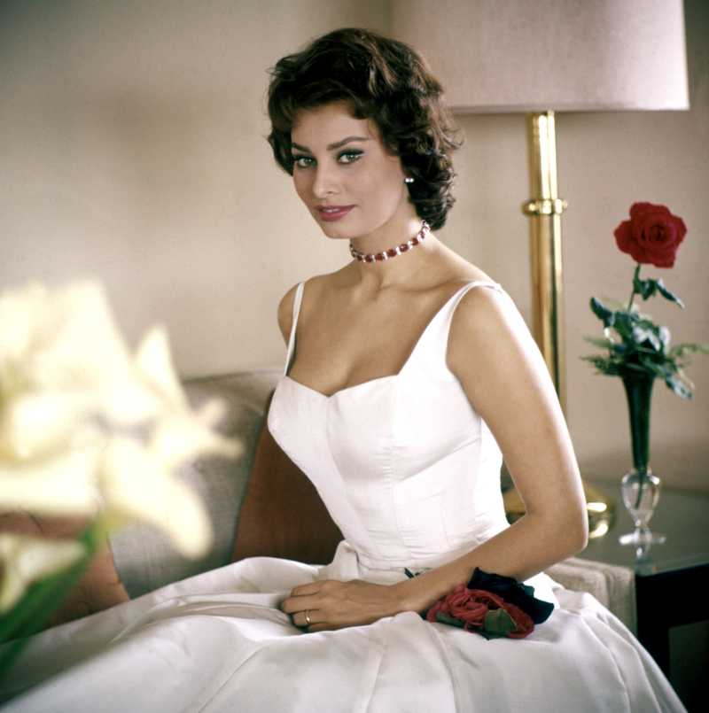 Sophia Loren tenía un miedo escénico terrible | Alamy Stock Photo