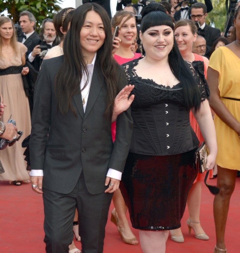 Beth Ditto und Kristin Ogata | Getty Images Photo by Dominique Charriau/WireImage