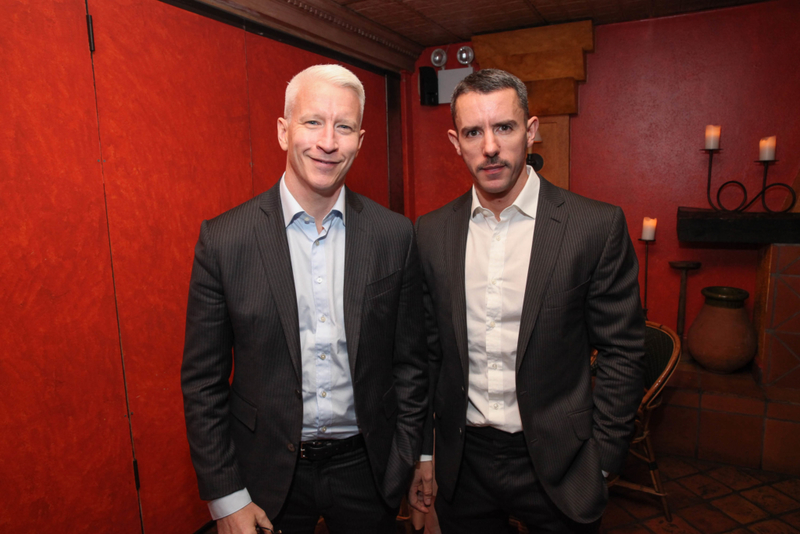 Benjamin Maisani und Anderson Cooper | Getty Images Photo by Rob Kimr