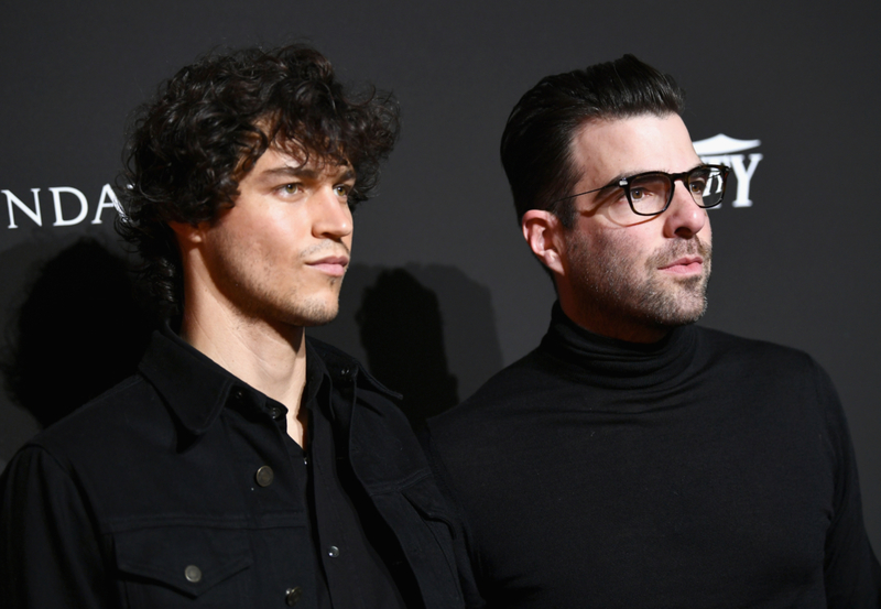 Miles McMillan und Zachary Quinto | Getty Images Photo by Emma McIntyre