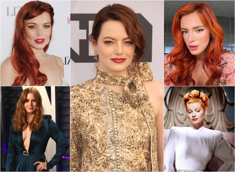 Real or Fake? These Hollywood Redheads Are on Fire!
