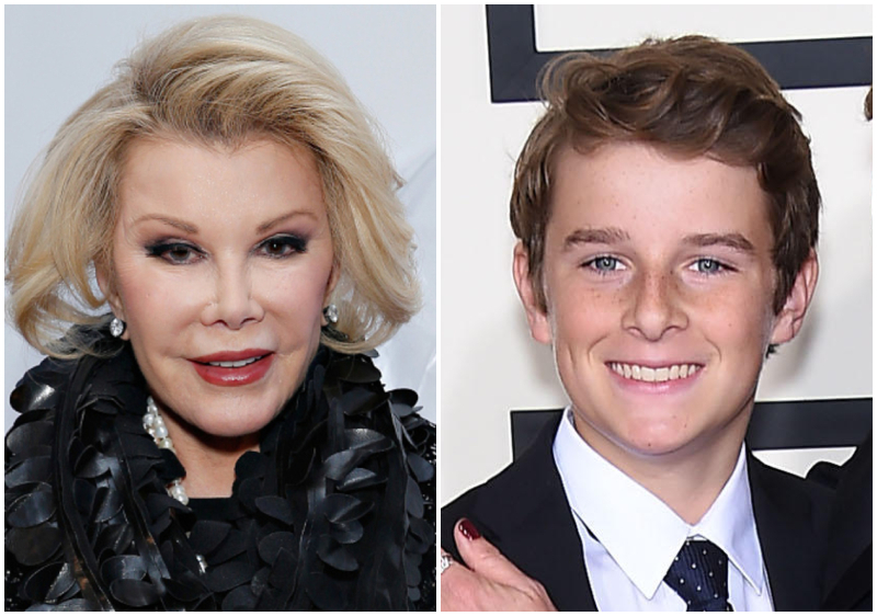 Edgar Cooper Endicott: Enkel von Joan Rivers | Getty Images Photo by Cindy Ord & Alamy Stock Photo by Lisa O