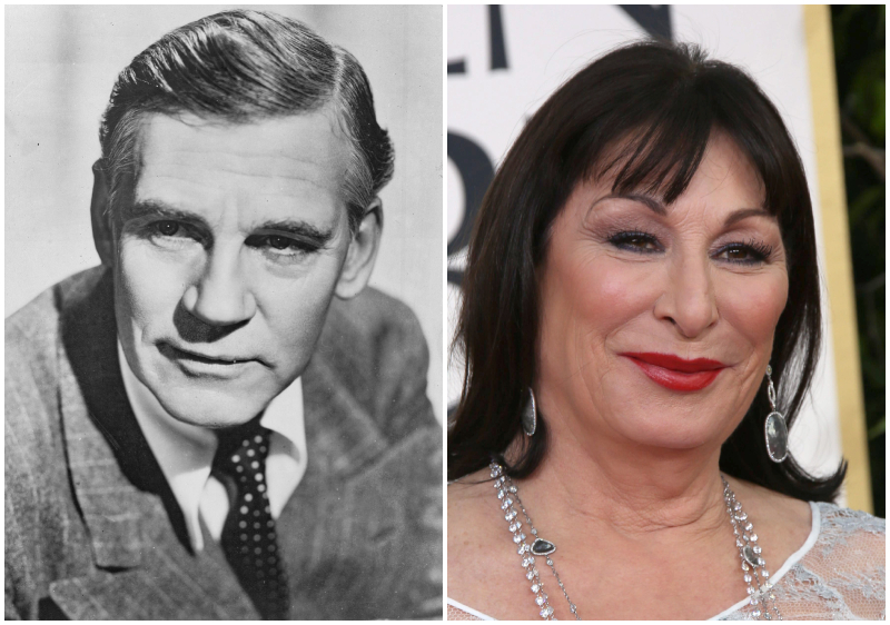 Anjelica Huston: Enkelin von Walter Huston | Getty Images Photo by Smith Collection/Gado & Alamy Stock Photo by Hubert Boesl/dpa picture alliance