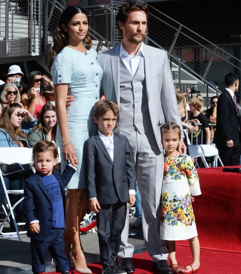 Convertirse en la familia McConaughey | Alamy Stock Photo by UPI/Jim Ruymen