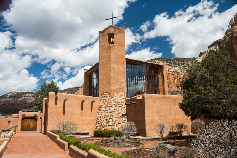 Descubrió a Dios en un monasterio de Nuevo México | Alamy Stock Photo by Steve Hamblin