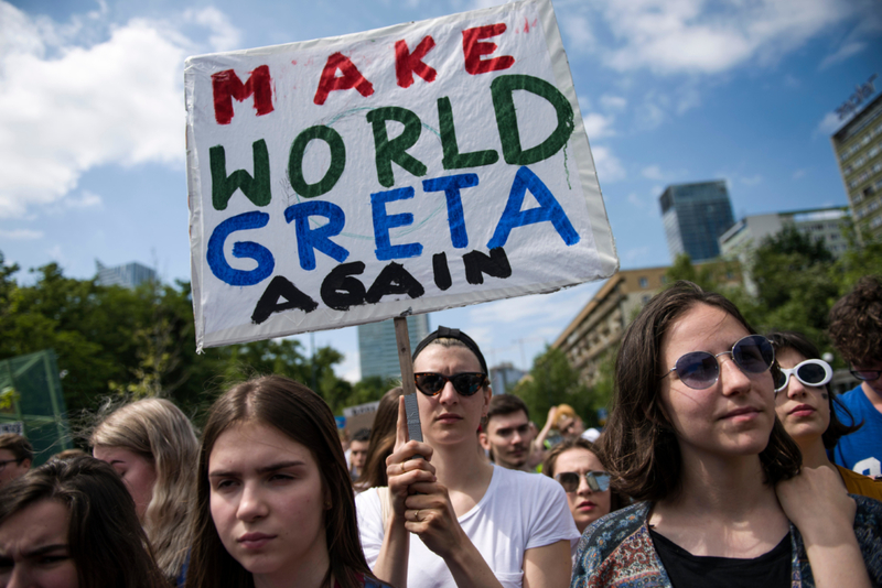 Make the World Greta Again | Alamy Stock Photo by SOPA Images Limited 