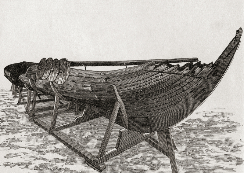 Sus muertos eran enterrados en barcos | Getty Images Photo by Universal History Archive