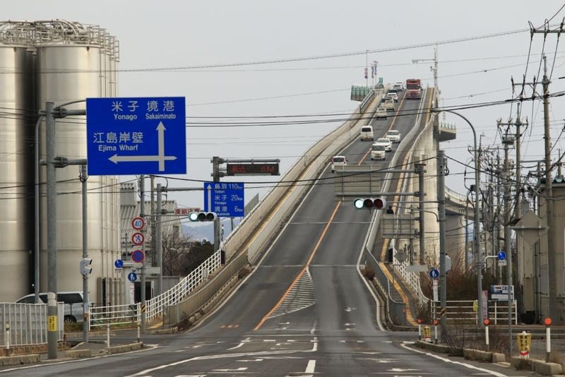 Puente Eshima Ohashi, Japón | Alamy Stock Photo by Gueffier Franck 