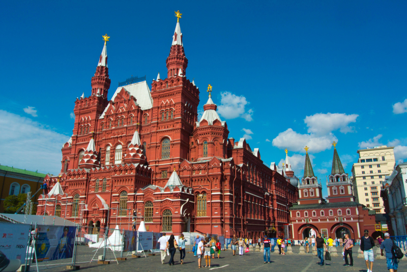 ¿Es Rusia roja? | Alamy Stock Photo