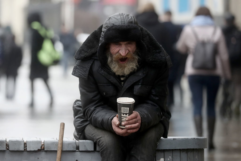La pobreza en Rusia | Getty Images Photo by Sergei Fadeichev