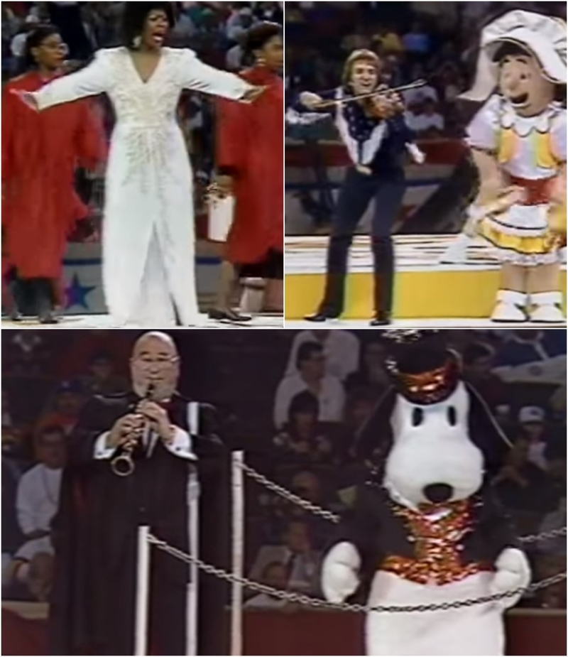 Worst: Irma Thomas, Doug Kershaw, Pete Fountain, and Snoopy, 1990 | Youtube.com/Carlos Cousin