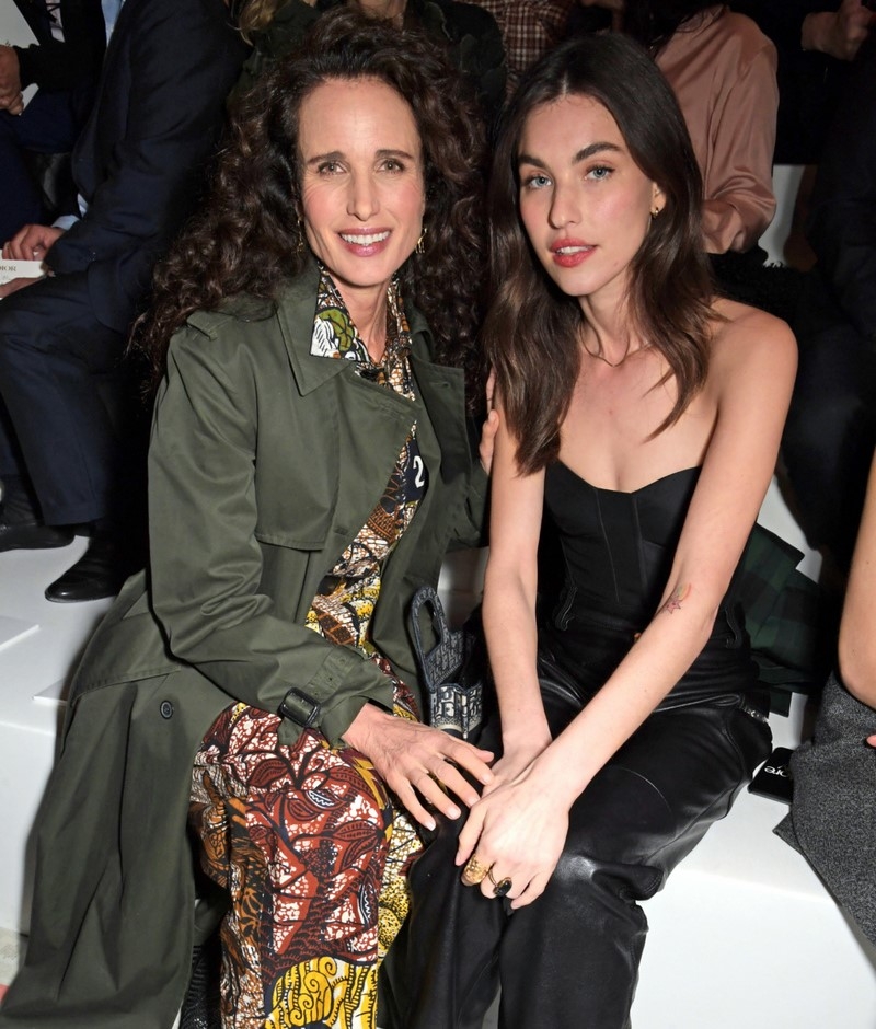 Andie Macdowell & Rainey Qualley | Getty Images Photo by David M. Benett