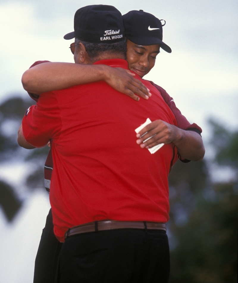 His Greatest Supporter | Getty Images Photo by PGA TOUR Archive/PGA