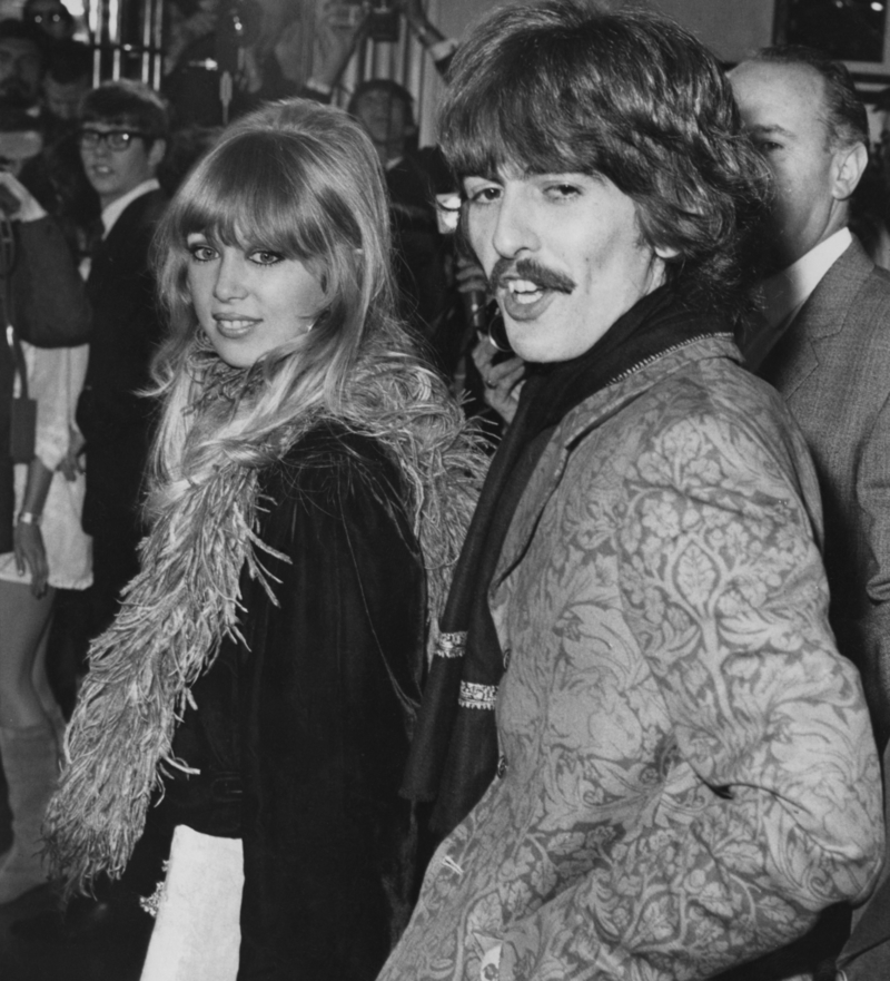George Harrison und Pattie Boyd,1968 | Getty Images Photo by Central Press/Hulton Archive