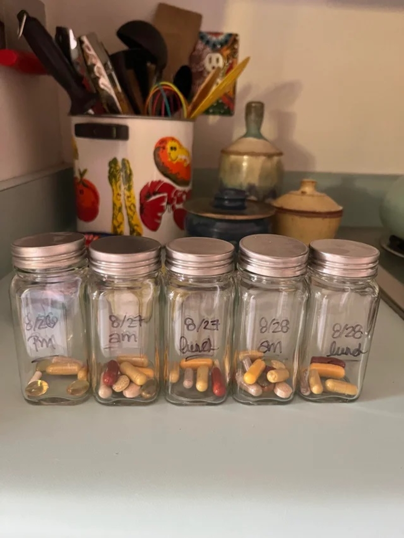 Old Spice Jars Come in Handy | Reddit.com/petuniathebox