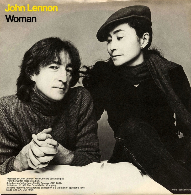 “Woman” von John Lennon | Alamy Stock Photo by Records 