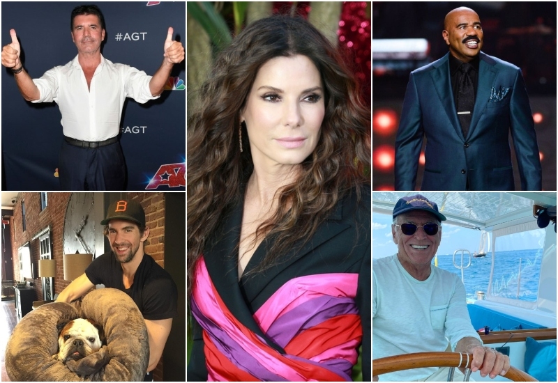 These Celebrities’ Net Worth Will Blow Your Mind | Alamy Stock Photo & Getty Images Photo by FOX Image Collection & Frazer Harrison & Instagram/@m_phelps00 & @jimmybuffett