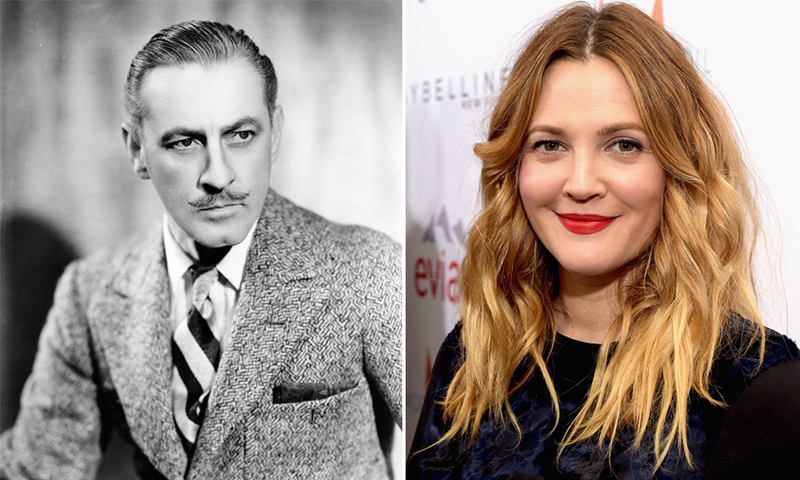 Drew Barrymore: Granddaughter of John Barrymore | Getty Images Photo by Warner Bros./Archive Photos & Jason Kempin