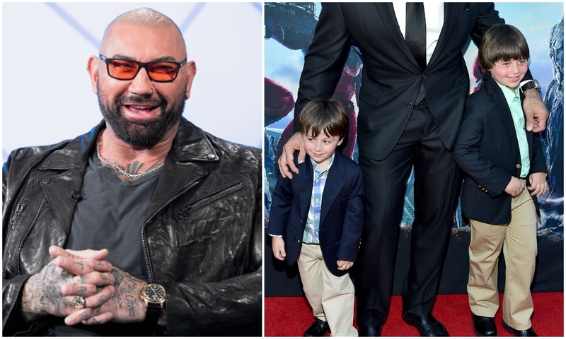Aiden and Jacob: Grandsons of Dave Bautista | Getty Images Photo by Rich Polk & Alberto E. Rodriguez