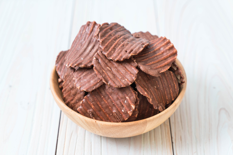 North Dakota’s Worst – Chocolate-Covered Potato Chips | Shutterstock