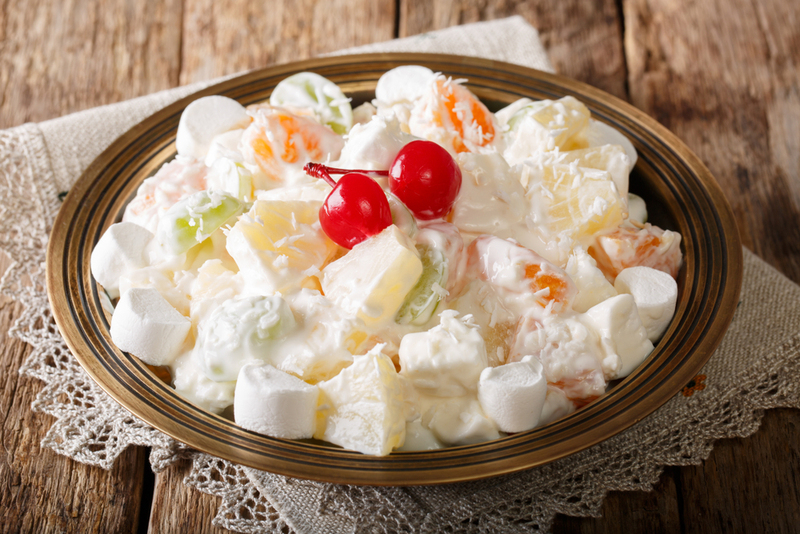 The South’s Worst – Ambrosia Salad | Shutterstock